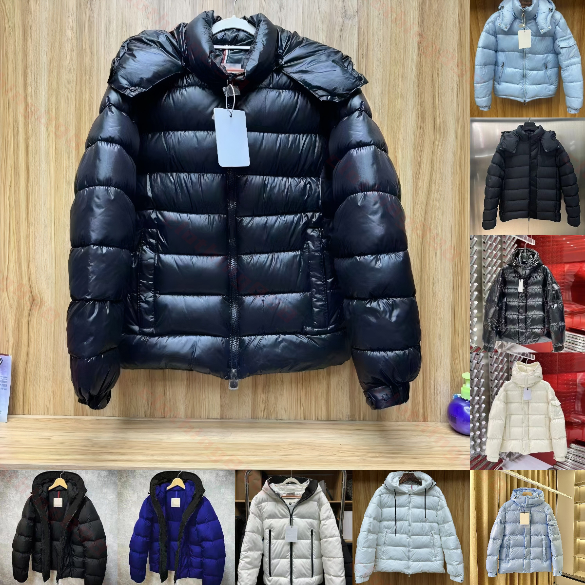 Giacca Invernale Mens Designer Gita Uccato Pufferto Marchio Auterio DI Alterno …