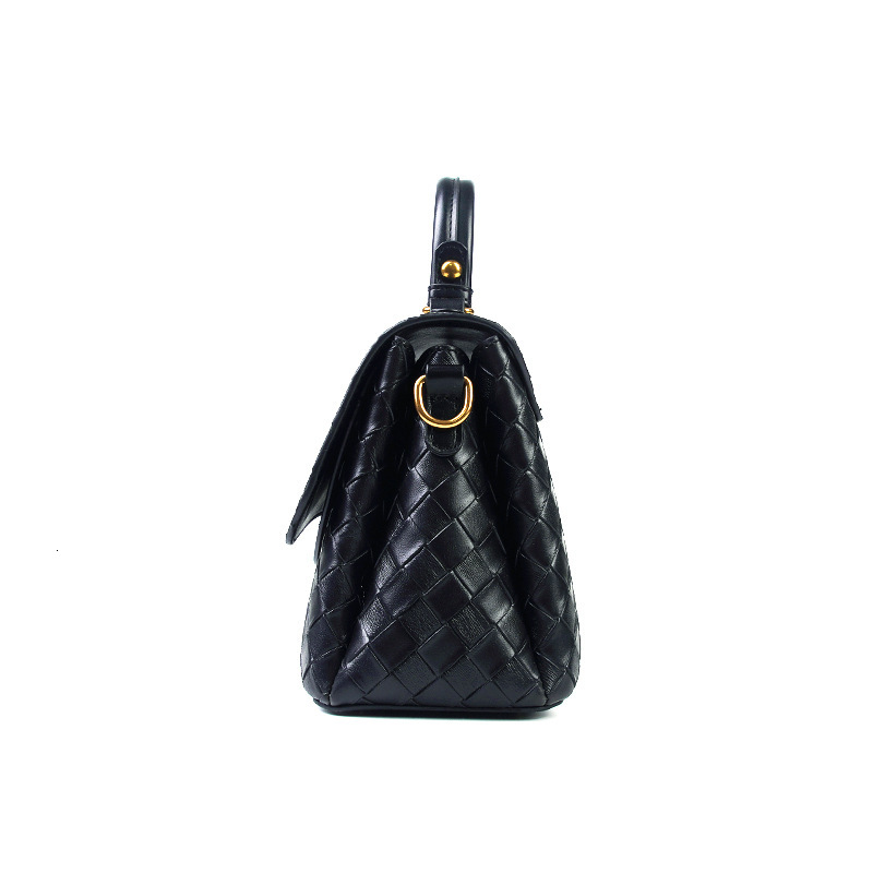 New Woven Crossbody Fashionable Small Square Bag With Large Capacity Single Shoulder Women's Handbag