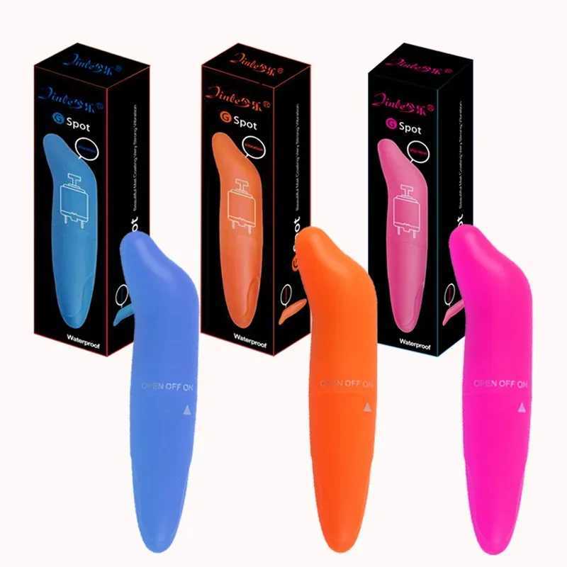 Powerful Mini Dolphin Vibrator Vibrating Bullet Vibrator Clitoris Stimulator G-Spot Massage Masturbator Sex Toys For WomanXJ241206