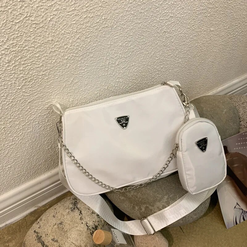 Nylon 2024 Crossbody For Women Fashion Portable Casual Underarm Students Cross Body Bag