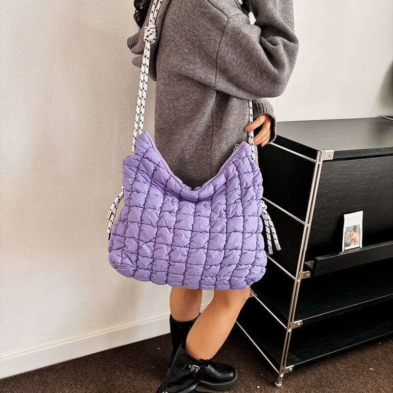 New Cloud For Women's Summer High-End Handbag With Niche Design And Large Capacity Crossbody Bag B2