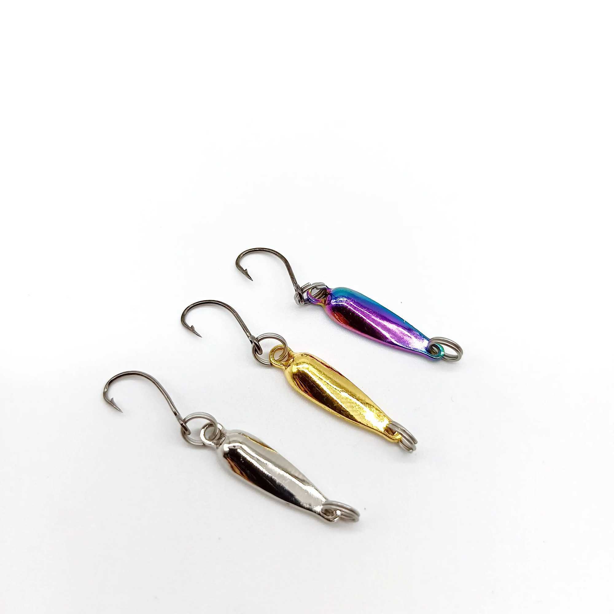 DUODUOYU 1PCS Metal Spinner Spoon Fishing Lures 1.1g/2.2g/3.5g/5g/7g Isca Artificial Hard Baits Bass Saltwater Fishing ToolsXJ241128