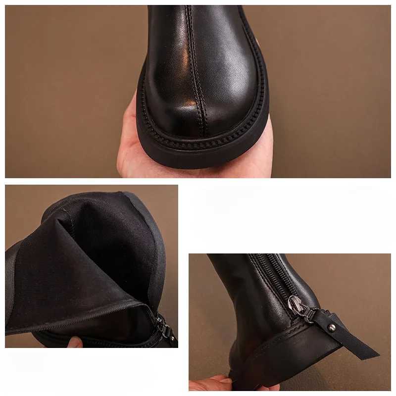 Baby Shoe Children Long Boot Baby Girl Boot Princess Boot Kid Shoe for Kid Girl XJ241206