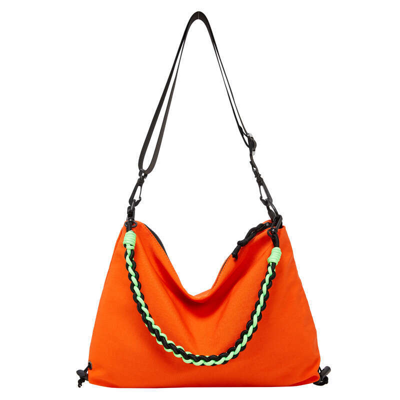 New Canvas For Women In Summer, High-End Large Capacity Crossbody Bag, Fashionable And Casual, Versatile Single Shoulder Cloth Bag B1