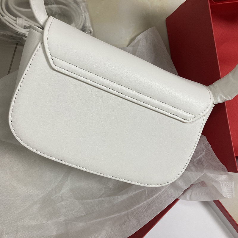 Fashion Women Shoulder Bag Nappa Leather Handbag Italy Mirrored Leather Handle Cowboy Clutch Flap Electroplated Crossbody Bag With box