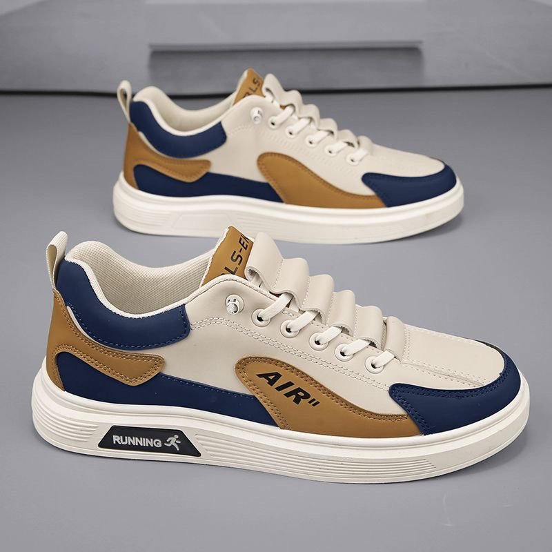 2025 Spring New Products free shipping casual sports dad trendy shoes trendy breathable men's shoes versatile height increasing white board comfo