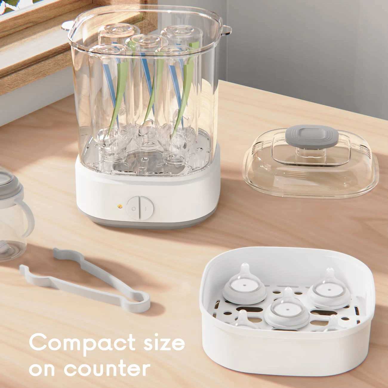 Bottle Warmers Sterilizers# Baby Feeding Bottle Warmer Sterilizers Food Milk Warmers Bottle Steam Sterilizer Electric Baby Bottle Sanitizer with Timer