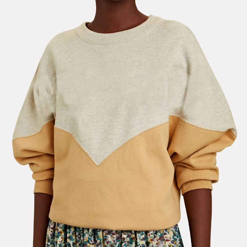 Women Sweatshirt Casual Crew Neck Loose Sweatshirts Female Classic Long Sleeve Pullovers Fashion Letter Print Cotton Tops 241203