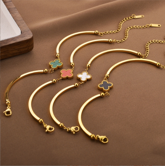 2025 New Tot Gold bangle Enamel Rainbow Bracelets Woman Cuff Fashion Bracelet for Man Women Jewelry girl friend Gift bangle Jewelrys Color-proof brace