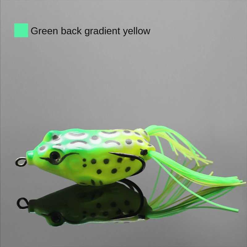 5pcs/set Frog Lures Suit Lure Simulation False Bait Beard Frog Soft Bait with Hook Bass Bait Sea Fishing TackXJ241128