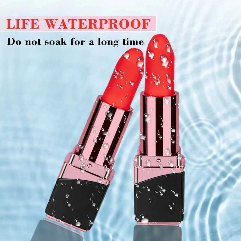 Mini Lipstick Bullet Vibrators for Women Vaginal Massager Clit Stimulator Portable Erotic Sex Toys AV Stick Female MasturbationXJ241206