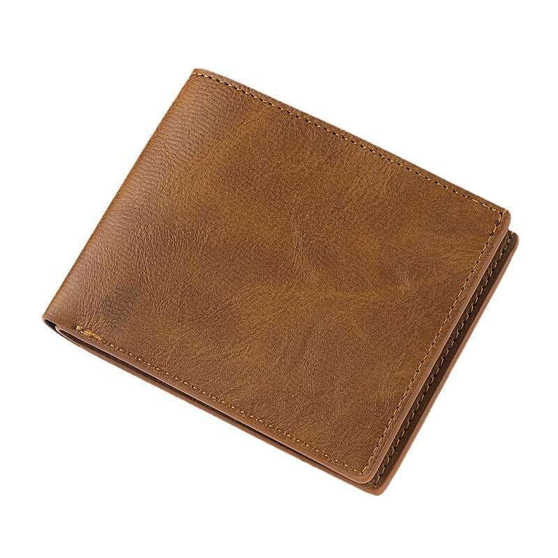 Wholesale Of Horizontal Short Men's Student Vintage Wallets, Fashionable And Classic Quality B3