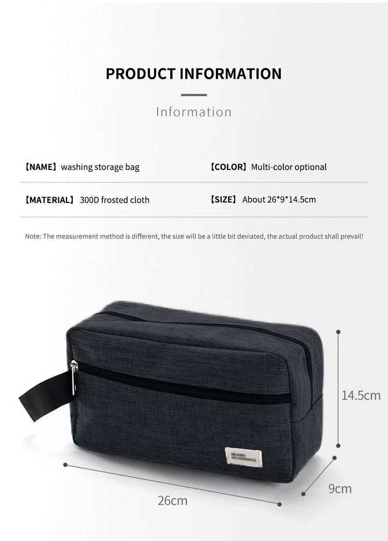 Travel Mens Toiletry Bag Women Cosmetic Necessaire Case Waterproof Ladies Makeup Bag Beauty W Pouch HandbagXJ241206