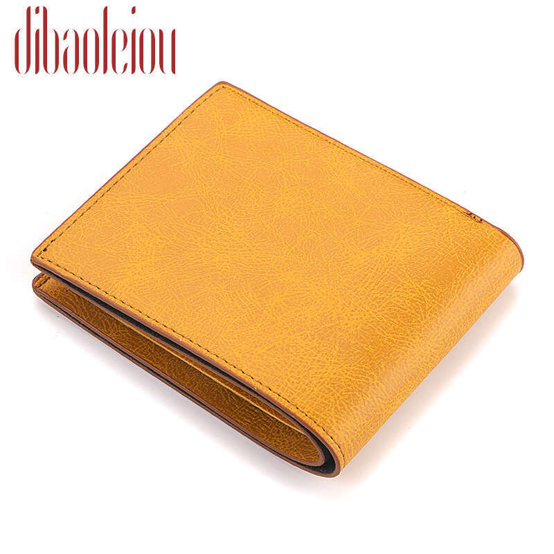 Horizontal Short Men's European And American US Men's Small Wallet Fashion Quality Classic B3