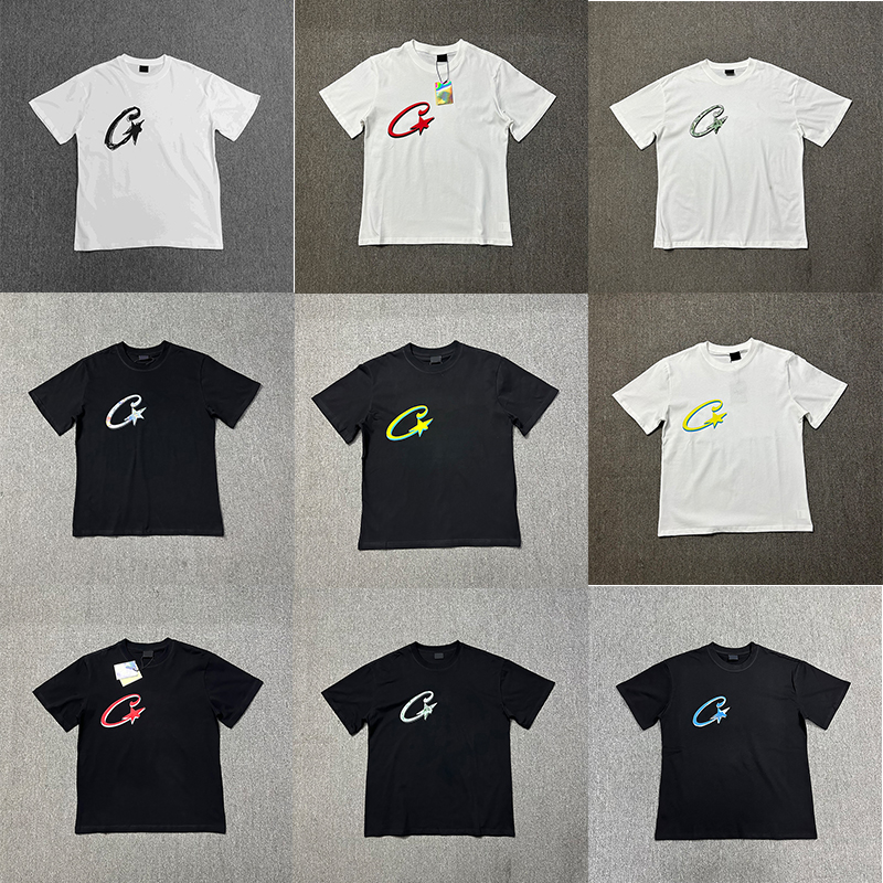 Men's ship Print T-shirt Fashion Hip Hop Leisure Demon Short Sleeve Men's and Women's Fashion Brand Cotton T-shirts Street casual T-shirt