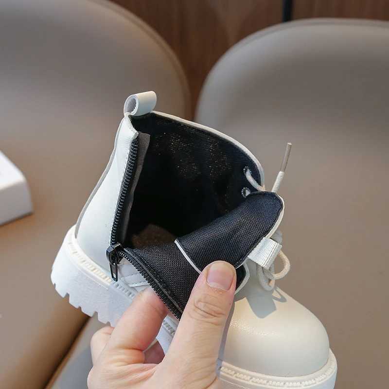 Childrens Fashion Boots Four Seasons Non-slip Boys Girls Little Yellow Boots 1-18 Years Old Kid Baby Single Shoes Short BootsXJ241206