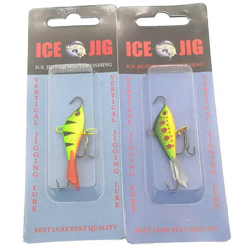 1PCS Quality Winter Ice Jig 5cm 7.5g Fishing Lure VIB Fake Lure Artificial Bait Lrre ncer For Fishing Carp Pike PerchXJ241128