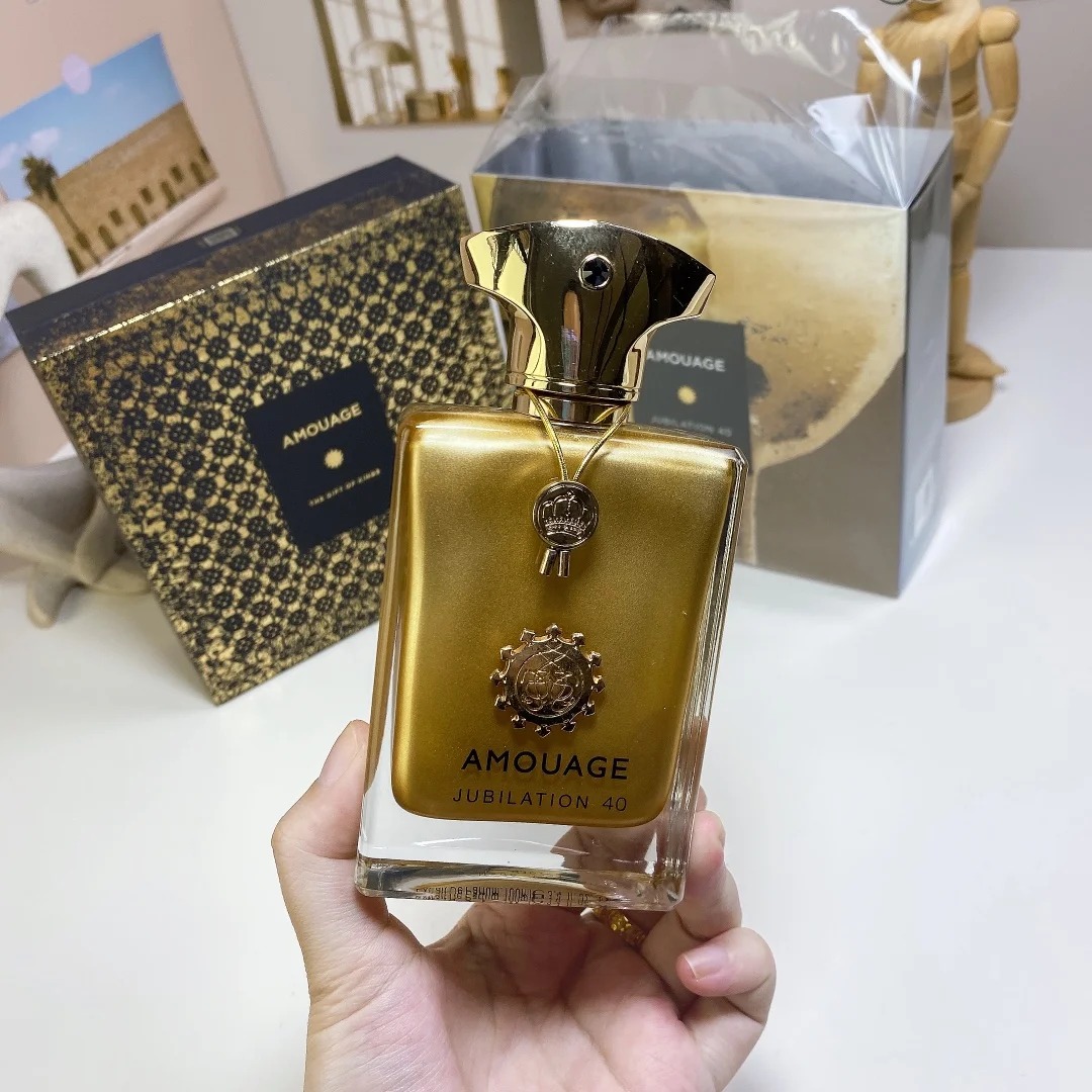 Amouage Perfume Jubilation 40 Fragrance 100ml Eau De Parfum Long Lasting Smell Brand Man Women Perfumes Cologne Spray High Quality Fast Delivery long-
