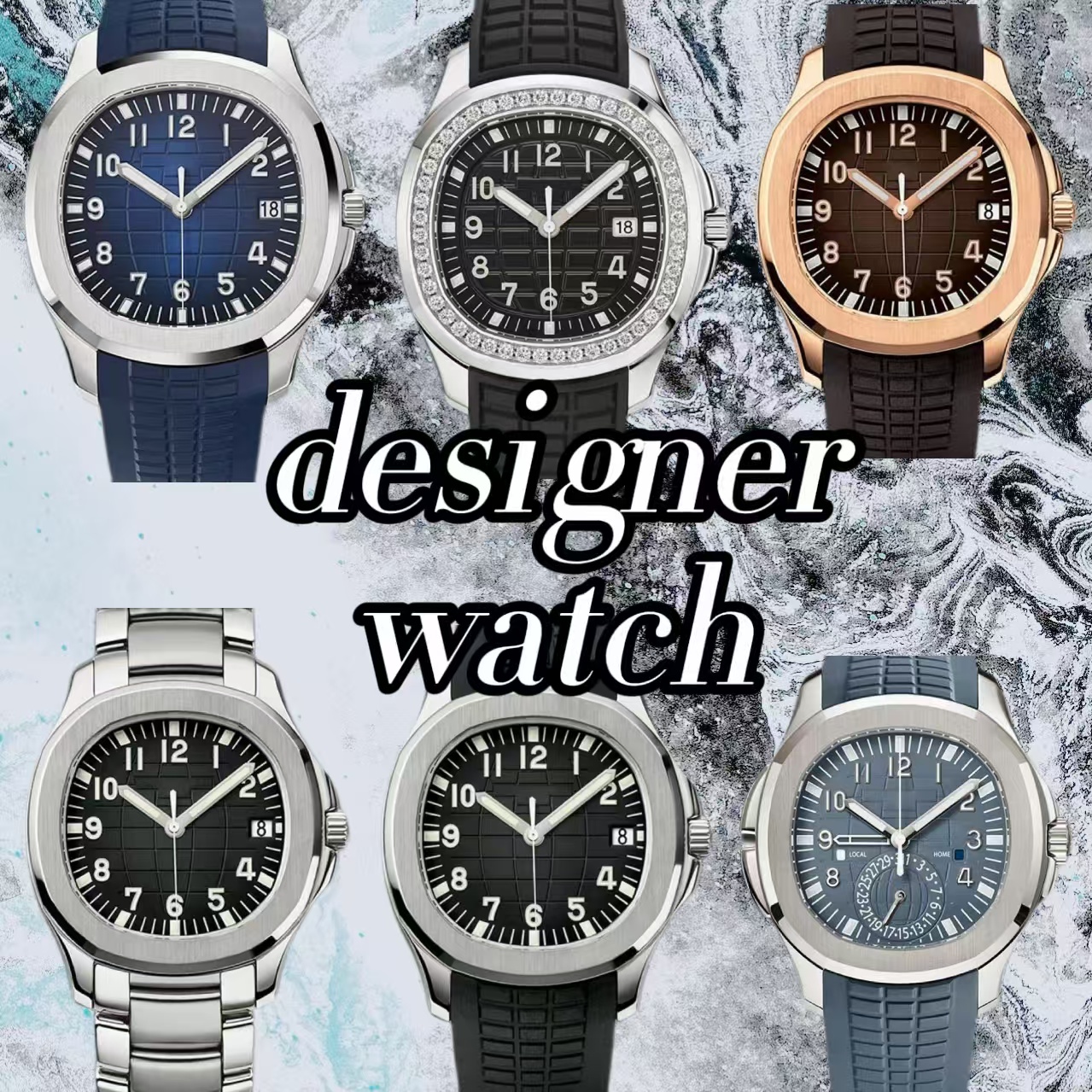 Men's Luxury Designer Watch - 40mm Automatic with Perpetual Calendar & Luminous Chronograph