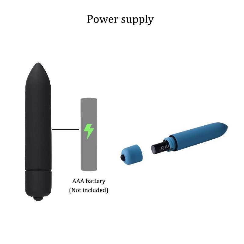 10 Speed Mini Bullet Vibrator Clitoris Stimulation G Spot Vibration Vagina Female Dildo Adult Sex Toys For Women MasturbationXJ241206