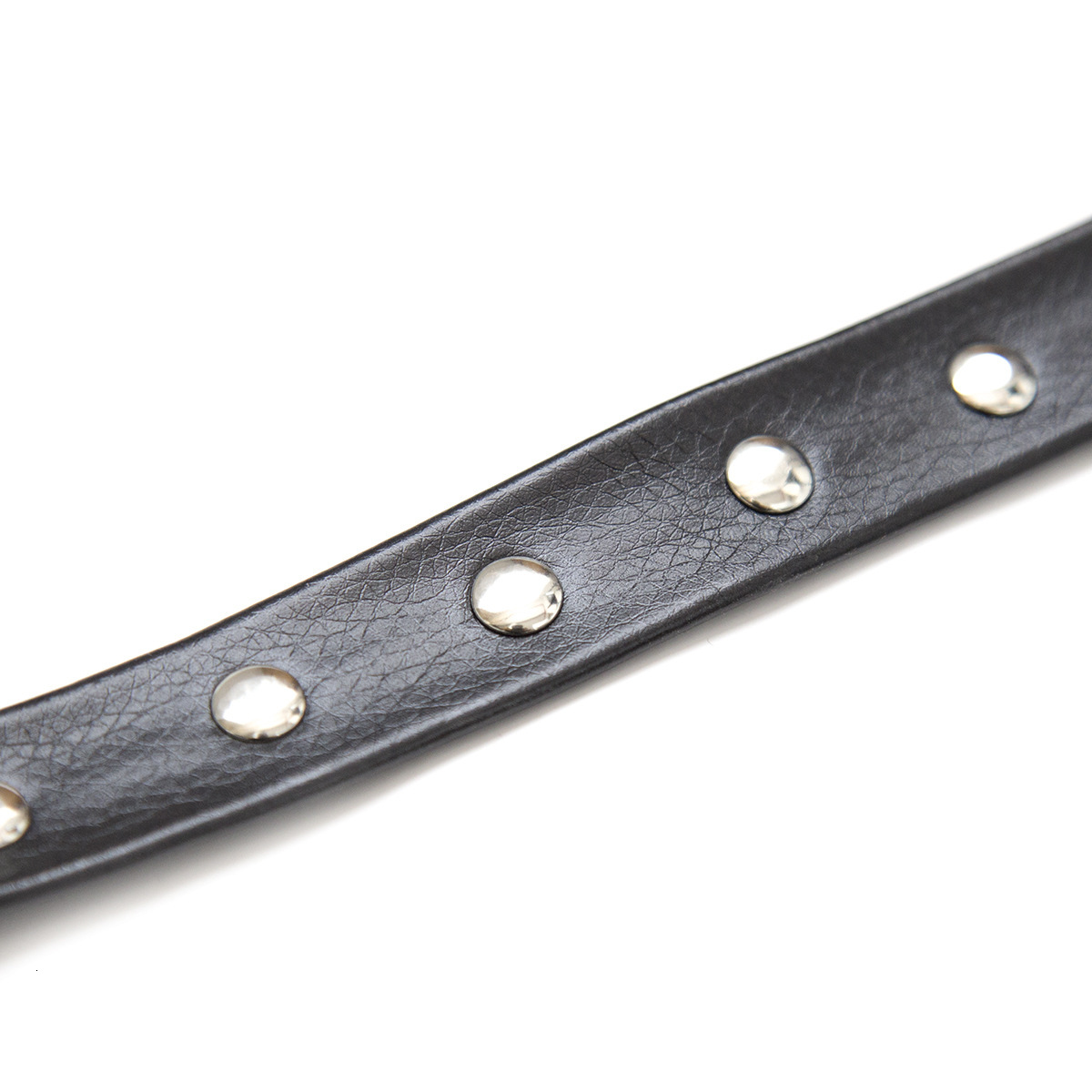 SM Sex Toys Black Leather Nail Buckle Nose Hook Female Training Flirting Nose Hook Adult Products Wholesale