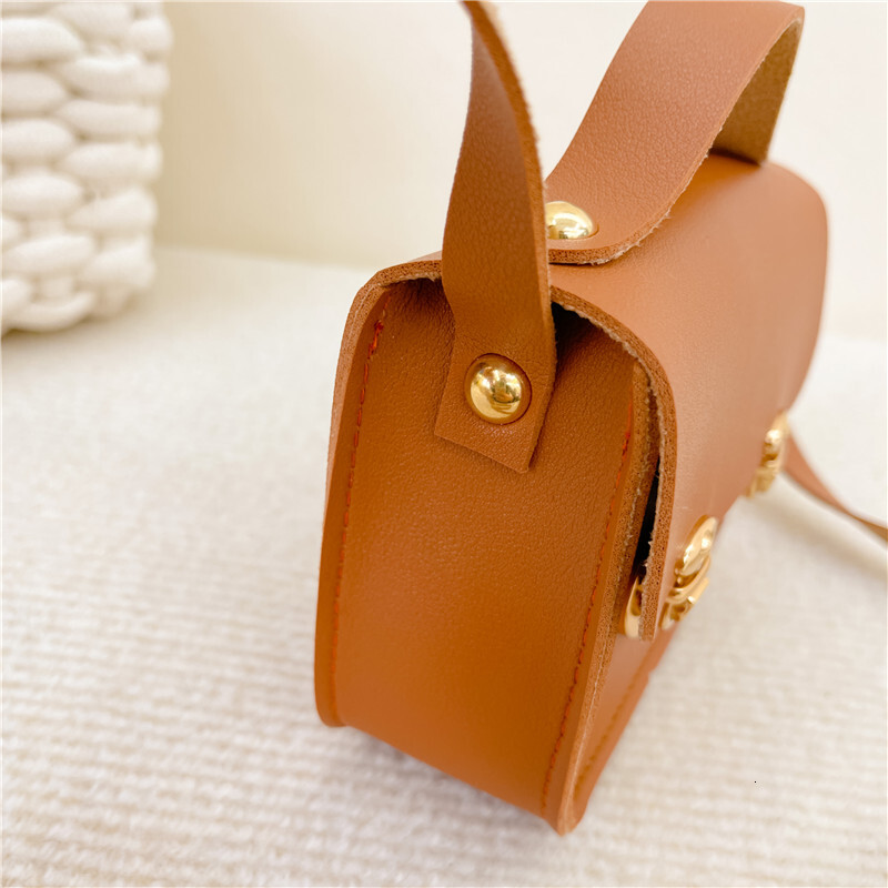 New PU leather children s retro shoulder bag cute princess accessory designer coin wallet handbag women s crossbody bag bag