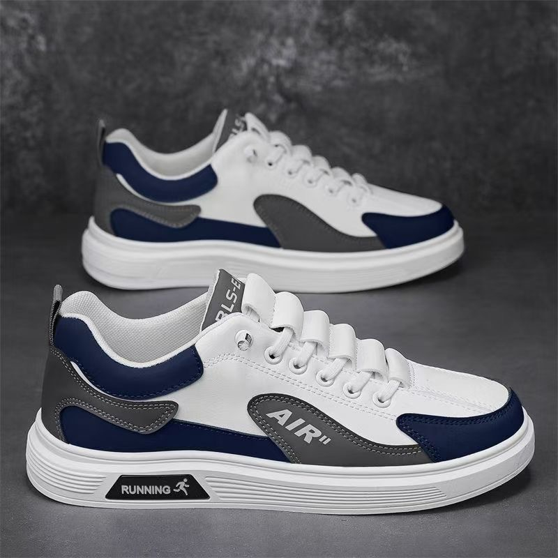 2025 Spring New Products free shipping casual sports dad trendy shoes trendy breathable men's shoes versatile height increasing white board comfo