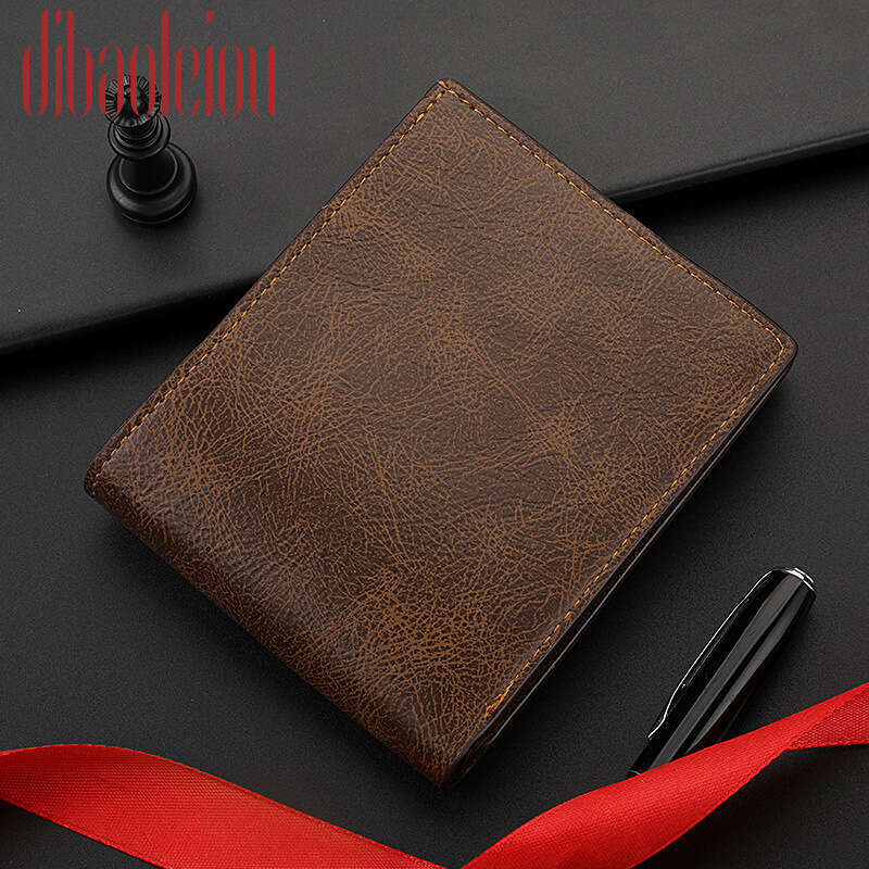 Horizontal Short Men's European And American US Men's Small Wallet Fashion Quality Classic B4