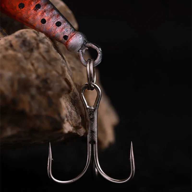 Rotating Metal Spinner Fishing Lures 9.1g 7cm Sequins Iscas Artificial Hard Baits Crap Bas Hook Tack AccoriesXJ241128