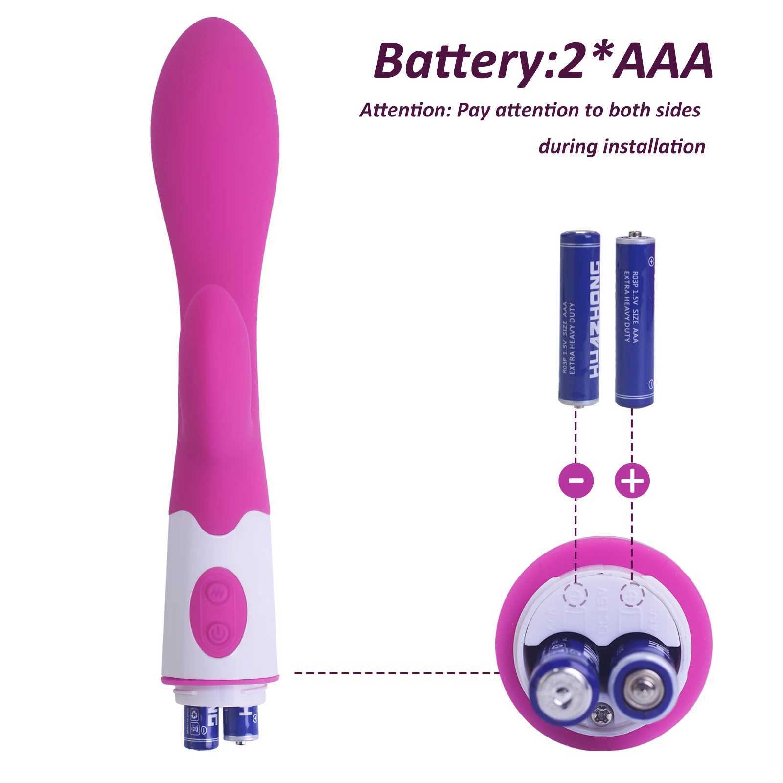 30 Speeds Rabbit Vibrator G spot Dildo Vibrator for Women Vagina Clitoris Stimulator Female Masturbation Adult Sex ToysXJ241206