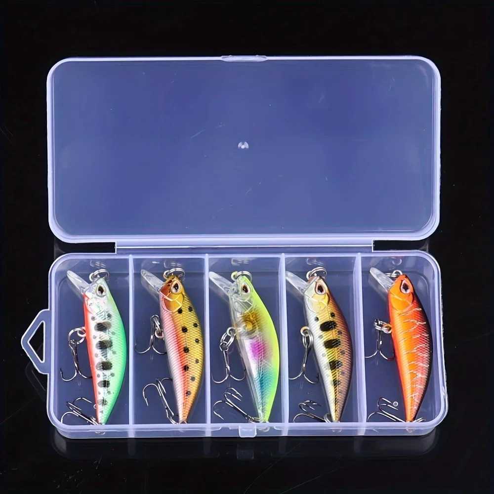 5pcs 58MM 5.1G Mini Japan Model Sinking Minnow Fishing Lures Jerkbaits Peche Artificial Bait Wobbr Lure for Trout Bass CarpXJ241128