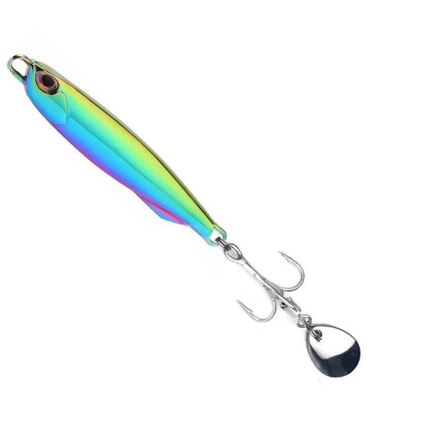 1PCS Fishing Lure Bait Japanese 7/10/15/20/30/40g/60g Metal Jig Fishing Accories Zinc Alloy Mackerel Bass Pesca BaitsXJ241128