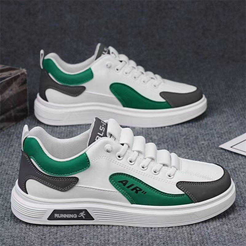 2025 Spring New Products free shipping casual sports dad trendy shoes trendy breathable men's shoes versatile height increasing white board comfo