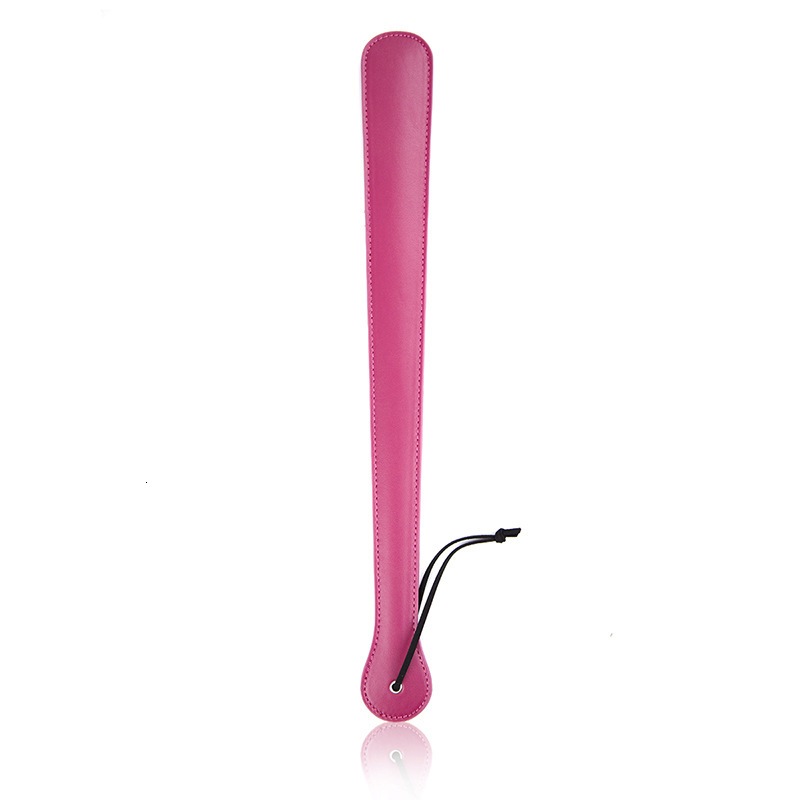 SM adult sex toys in rose red long strip leather, hand patting, men's and women's sex, spanking toys, in stock and dropshipping