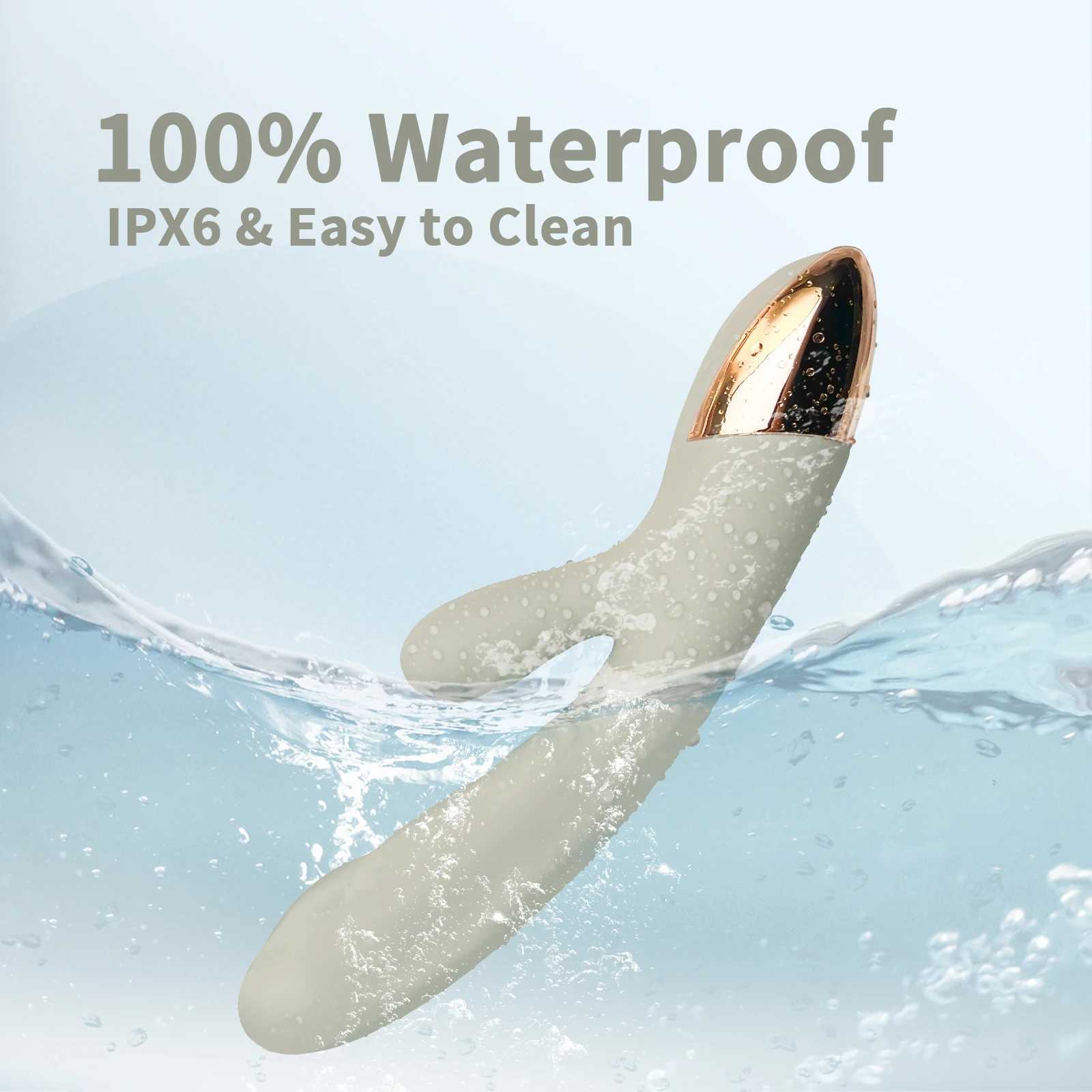 Wosilicone Clitoral Vagina Stimulation Vibrator Girls Heating Rabbit Vibrator G Spot Massager Adults Sex ToysXJ241206