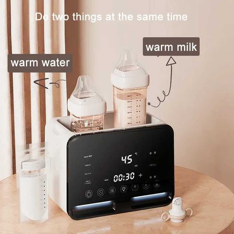 Bottle Warmers Sterilizers# Newborn Baby Feeding Bottle Warmer Sterilizers with Timer Accurate Temperature Control Food Milk Warmers Baby Accessories 