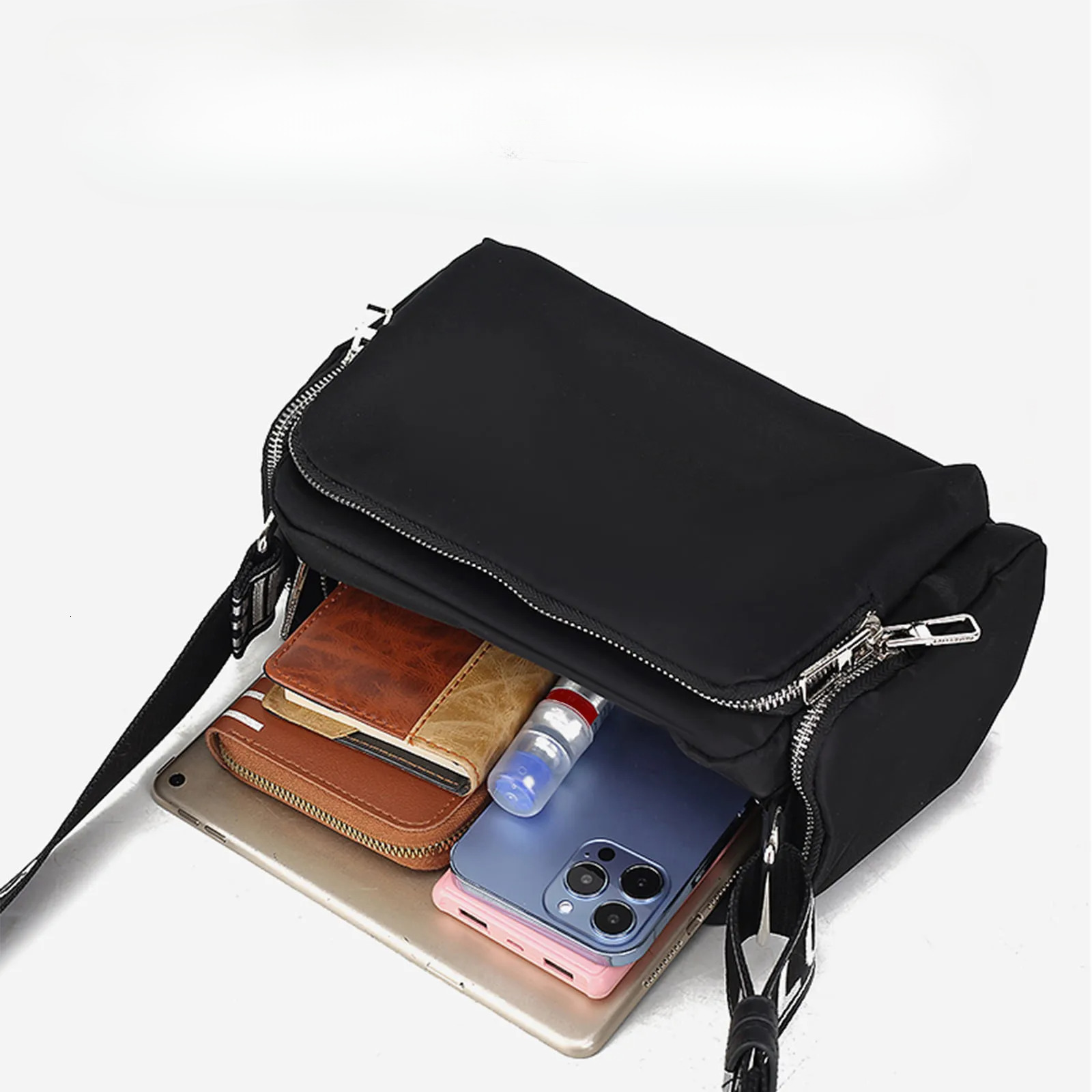 Fashion Handbag Women Single Shoulder Casual Crossbody For Travel Ladies Messenger Tote Bags Polyester Casual Style