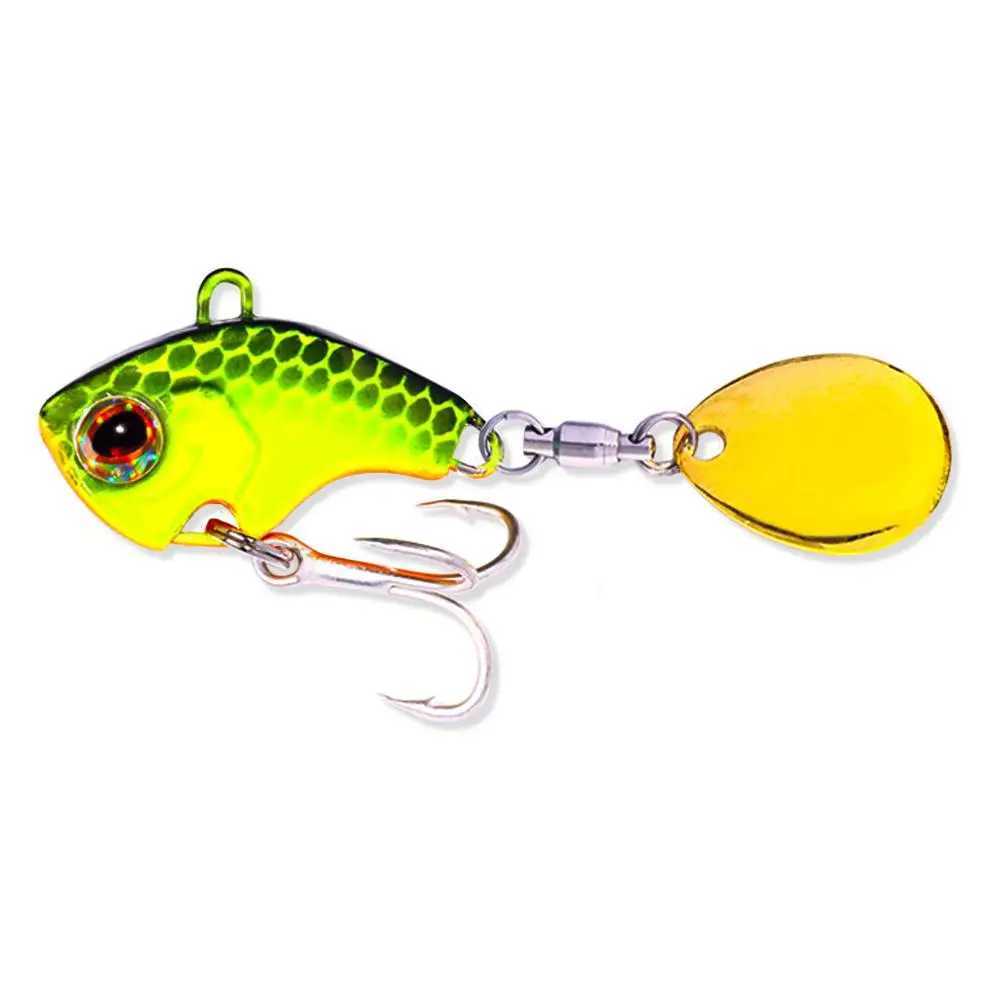 Tail Spinner Lure Metal VIB Rotating Tail Swimbait Trout Lures Spinner Baits For Bass Fishing Spin Tail Fishing Jigging LureXJ241128