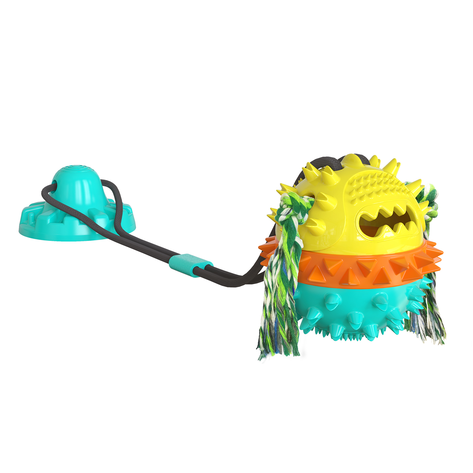 Model A Canine Toughness Chew Ball with Enhanced Grip - Pet Plaything
