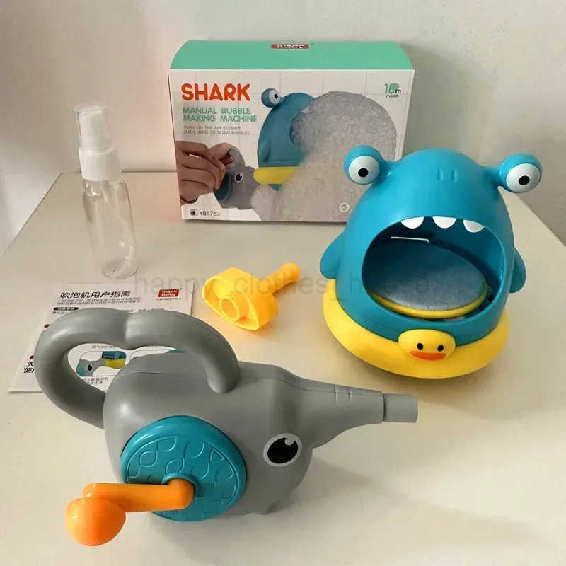 Baby Bath Toys Bubble Machine Crab Bubble Bath machine Suitable for bathtub blowing bubbles Maker Baby Bathroom Toy for ChildrenXJ241207