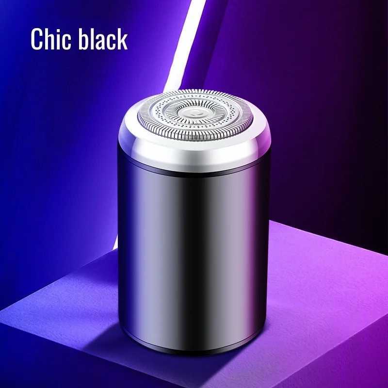 Mens Mini Electric Shaver Compact Metal Sharpening Razor Usb Rechargeable Portable ShaverXJ241207