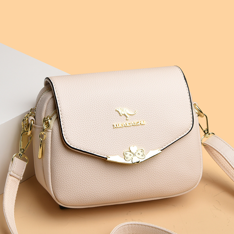 Fashion Messenger Women's Handbag Design Shoulder Slant Fashion High Quality Leather Women's Handbag