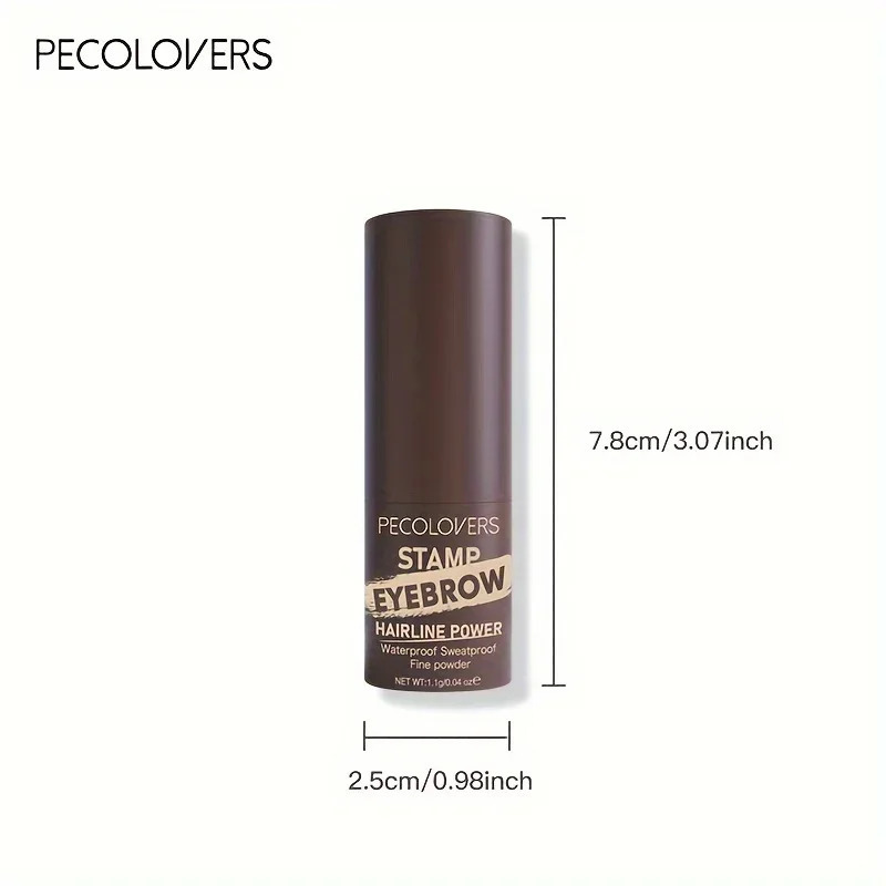 Hair Line Shadow Stick Hairline Filling Powder Waterproof Hair Edge Shadow Eyebrow Powder Hair Powder Styling Makeup Tools 241206