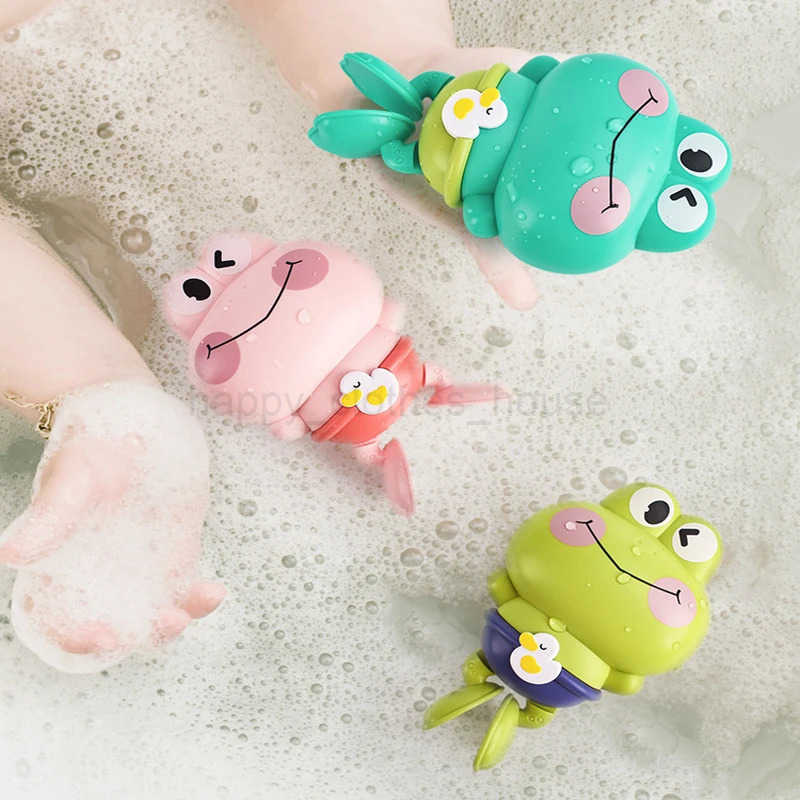 Baby Bath Toys Swimming Turtle Water Bath Toys for Toddlers Water Play Game Infant Bathroom Shower Bathtub Clockwork Animals ToyXJ241207