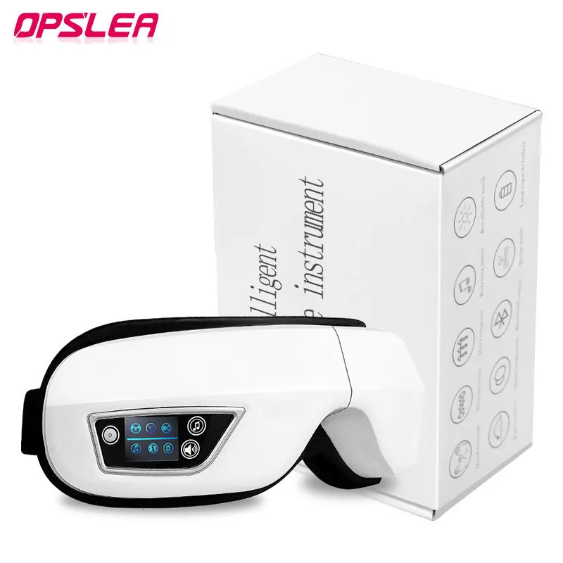 Eye Massager with Smart Airbag Compress Vibration Heating Eye Care Instrument Bluetooth Music Massage Relax Improve Eye Fatigue 241206