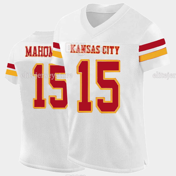15 Patrick Mahomes 87 Travis Kelce 95 Chris Jones 2024 25 Football Jersey 10 Isiah Pacheco 32 Nick Bolton Creed Humphrey Derrick Thomas Football Jerse