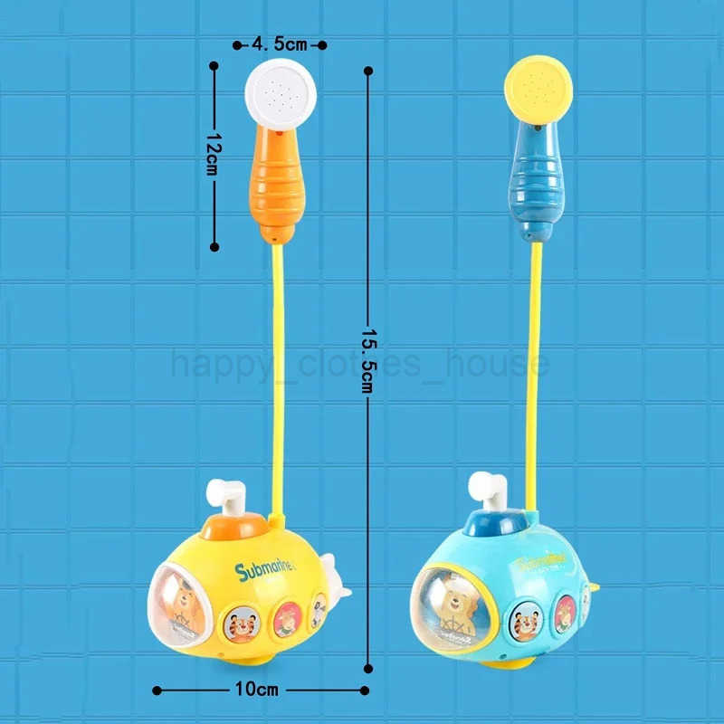 Baby Bath Toys for Kids Electric Submarine Shower Sucker Baby Toy Spray Water Toys Bathtub Toys Sprinkler Baby ShowerXJ243528