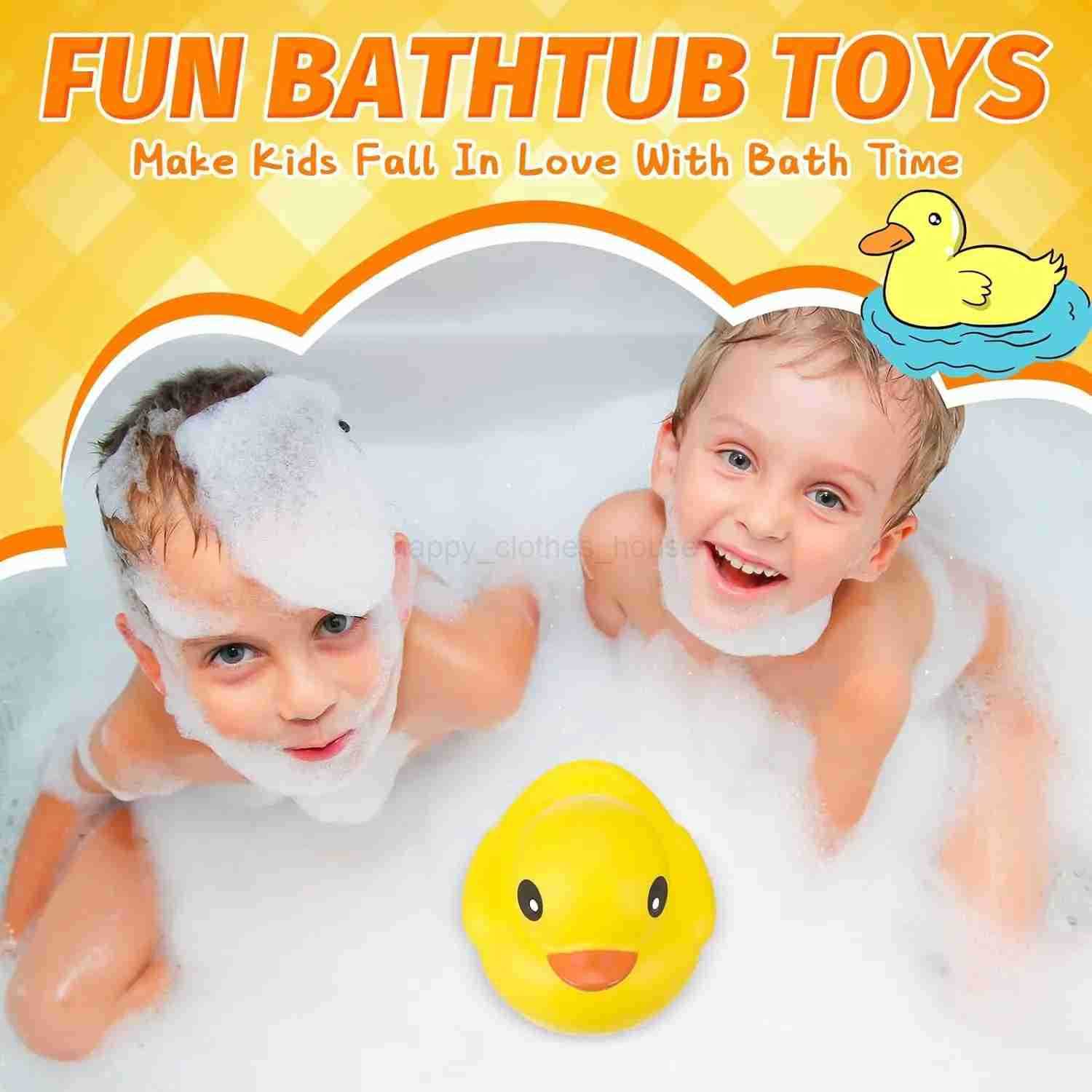 Giant Rubber Duck 6.89 Inch Big Rubber Duck Large Duck Bath Toy with Squeaky Sound for Summer Baby Shower Birthday Par FavorXJ241207