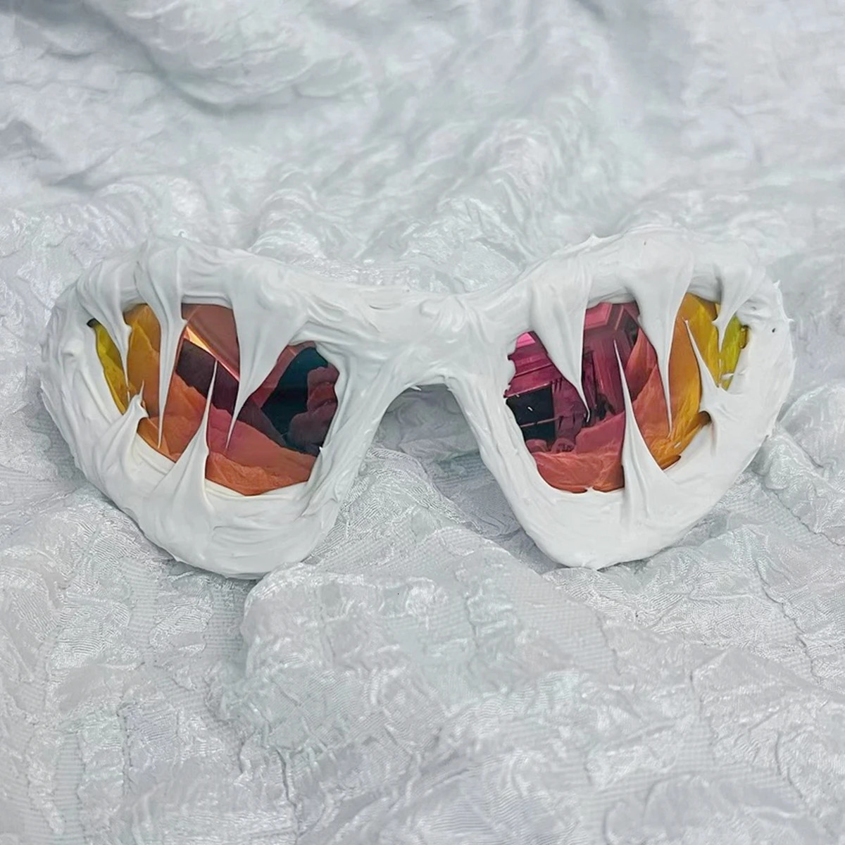 personality spiky retro Victorian steampunk goggles welding punk gothic role-playing party mens glasses outdoor 241206