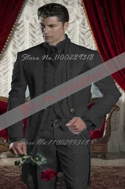 2024 New Arrival White With Gold Embroidery Groom Tuxedos Groomsmen Mens Wedding Prom Suits For Men 3 Pieces(Jacket+Pants+Vest)XJ241207